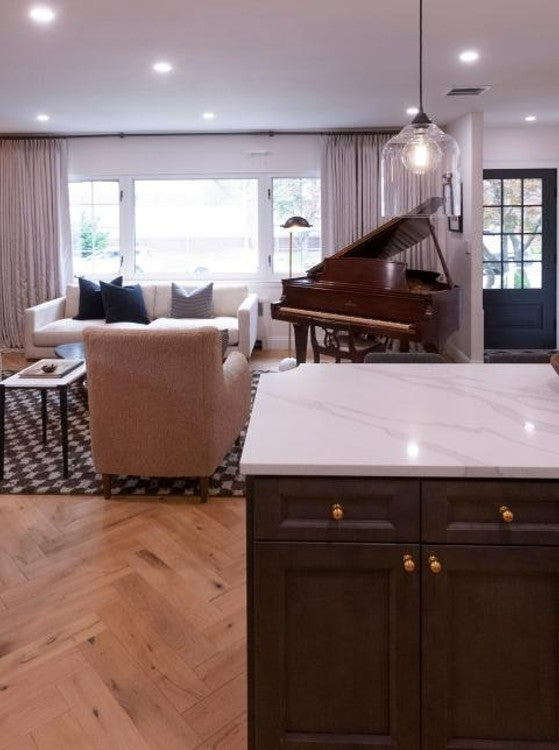 Nate & Jeremiah Home Project: An Open Concept Space Around A Grand Piano