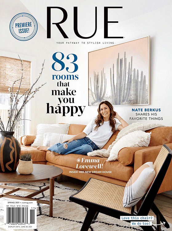 Nate In Rue Magazine - The Inaugural Print Issue!