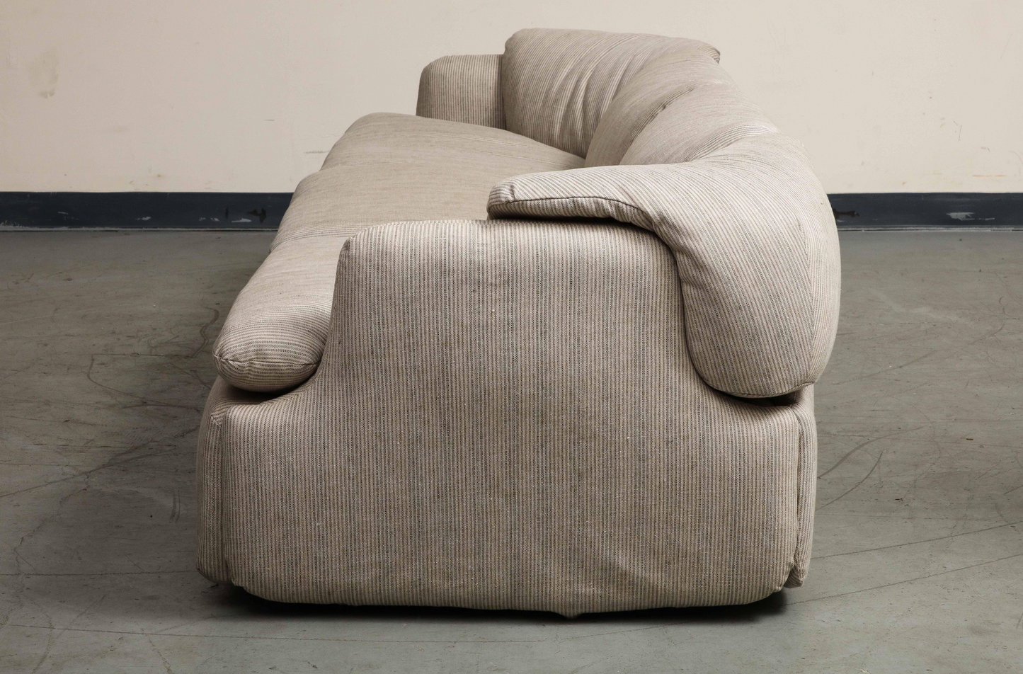 1970s Italian Saporiti "Confidential" Sectional Sofa by Alberto Rosselli
