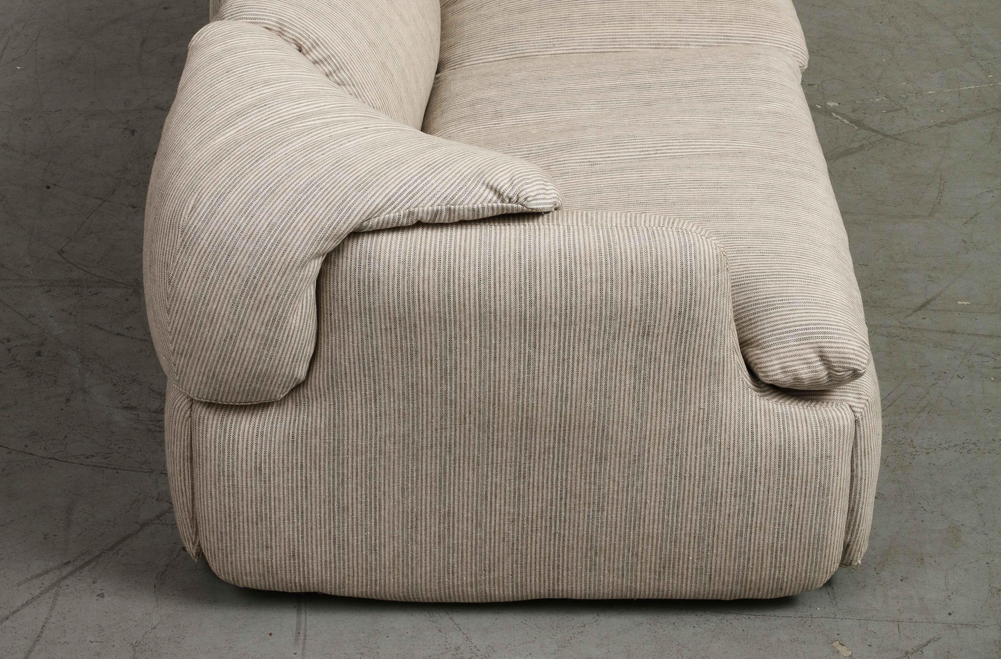 1970s Italian Saporiti "Confidential" Sectional Sofa by Alberto Rosselli