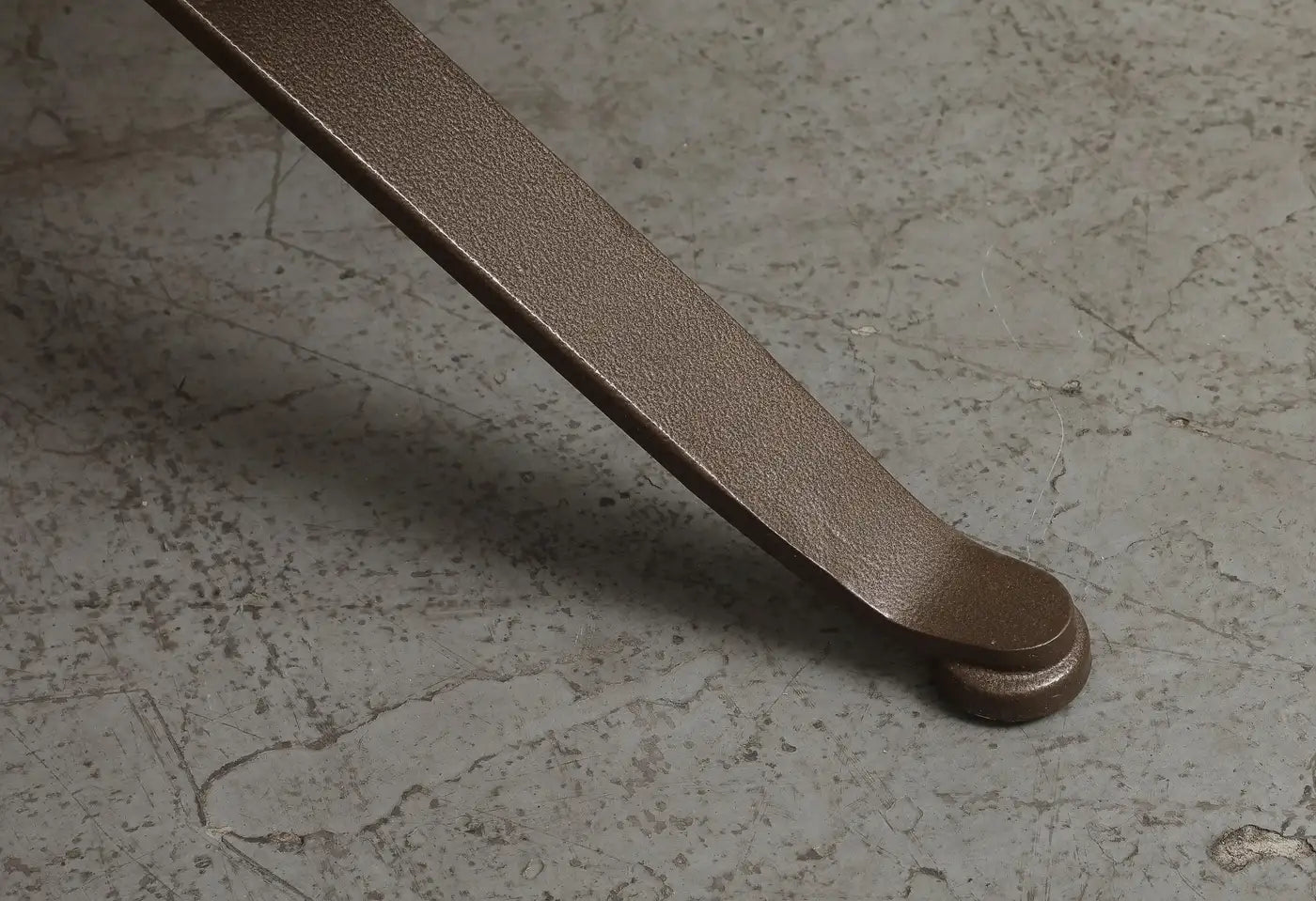 Pair of Contemporary Herringbone X-Form Bronze Benches