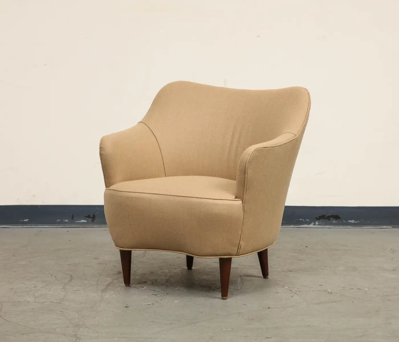 Midcentury Italian Armchair by Gio Ponti for Casa e Giardino, 1950s