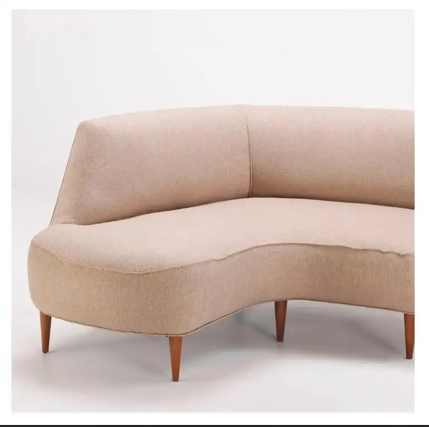 Midcentury Italian Two-Piece Asymmetric Sofa circa 1950