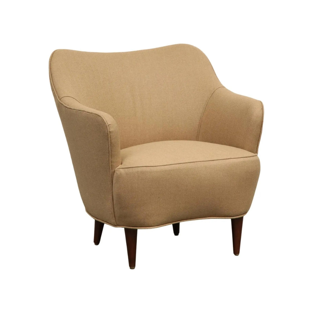 Midcentury Italian Armchair by Gio Ponti for Casa e Giardino, 1950s