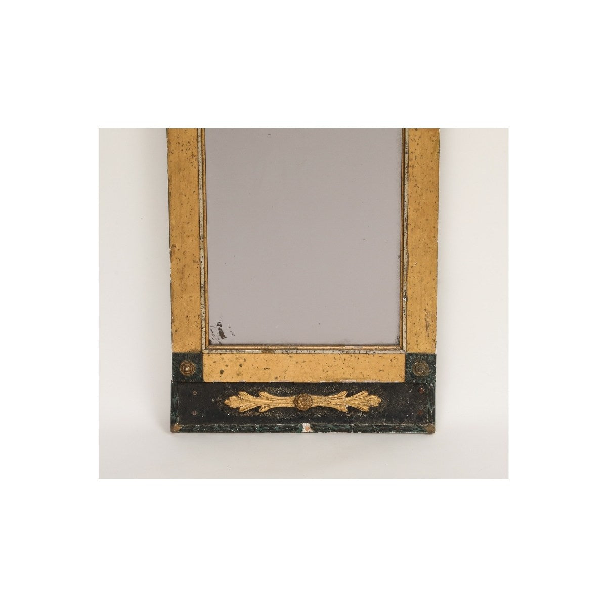 Neoclassical Style Giltwood & Bronze Mirror