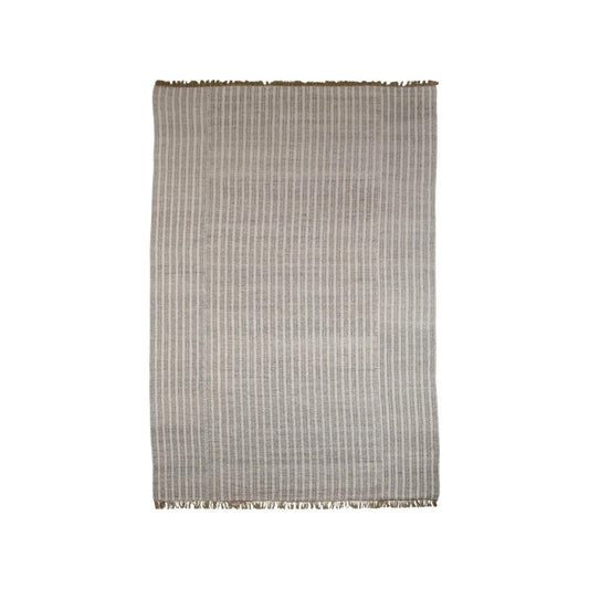 Ribbed Mohair Hand-Knotted Area Rug by Ennui Home