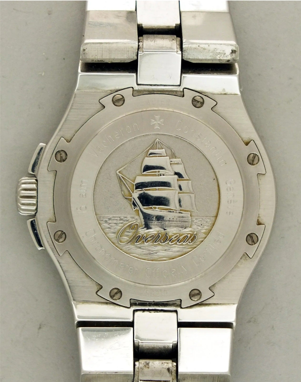 Vacheron & Constantin "Overseas" Stainless Steel Wristwatch