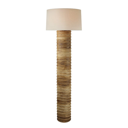 Sun Washed Terra Cotta Floor Lamp
