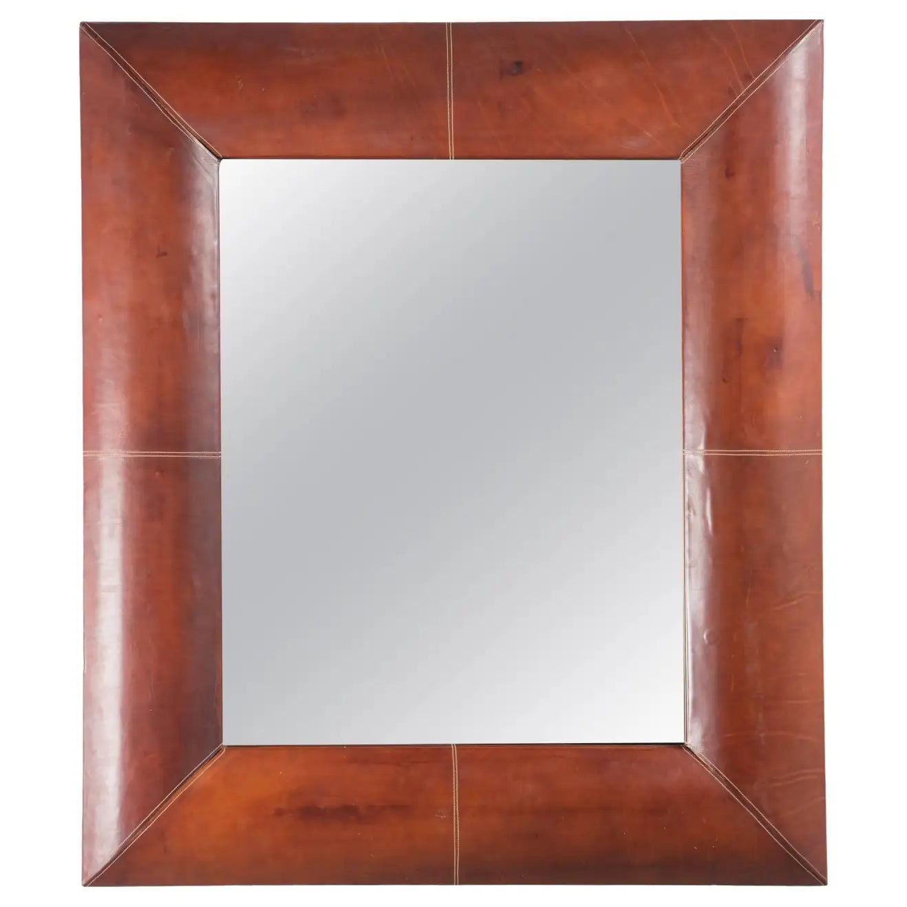 Modern Black Oak Square Wall Mirror – Nate Berkus