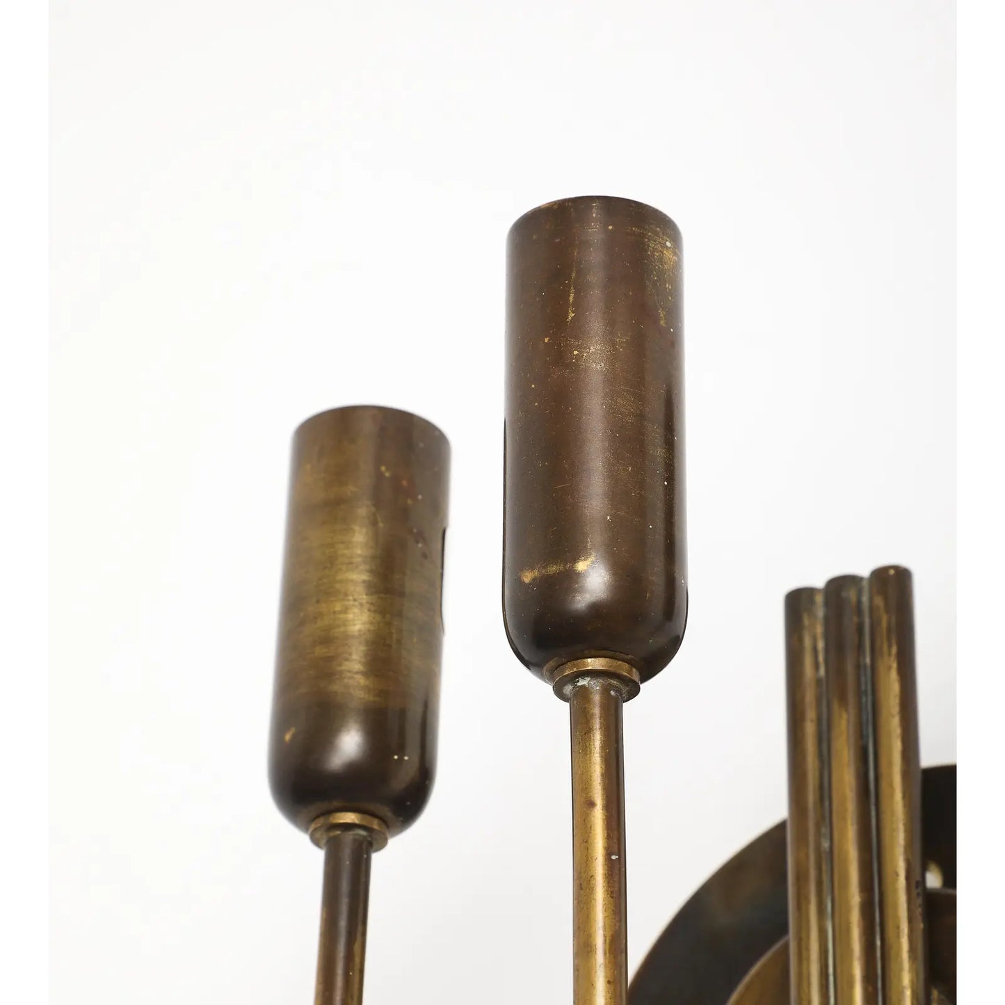 1940s Italian Brass Wall Light