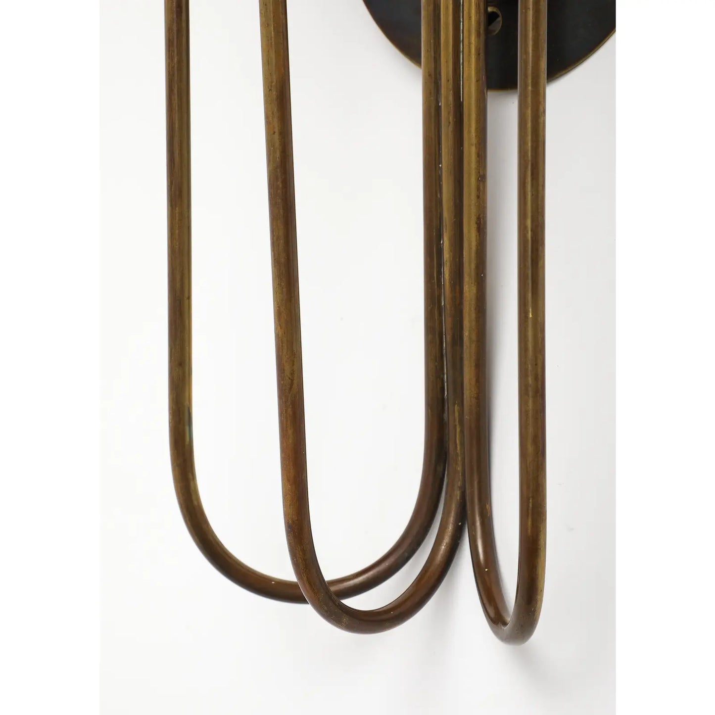 1940s Italian Brass Wall Light