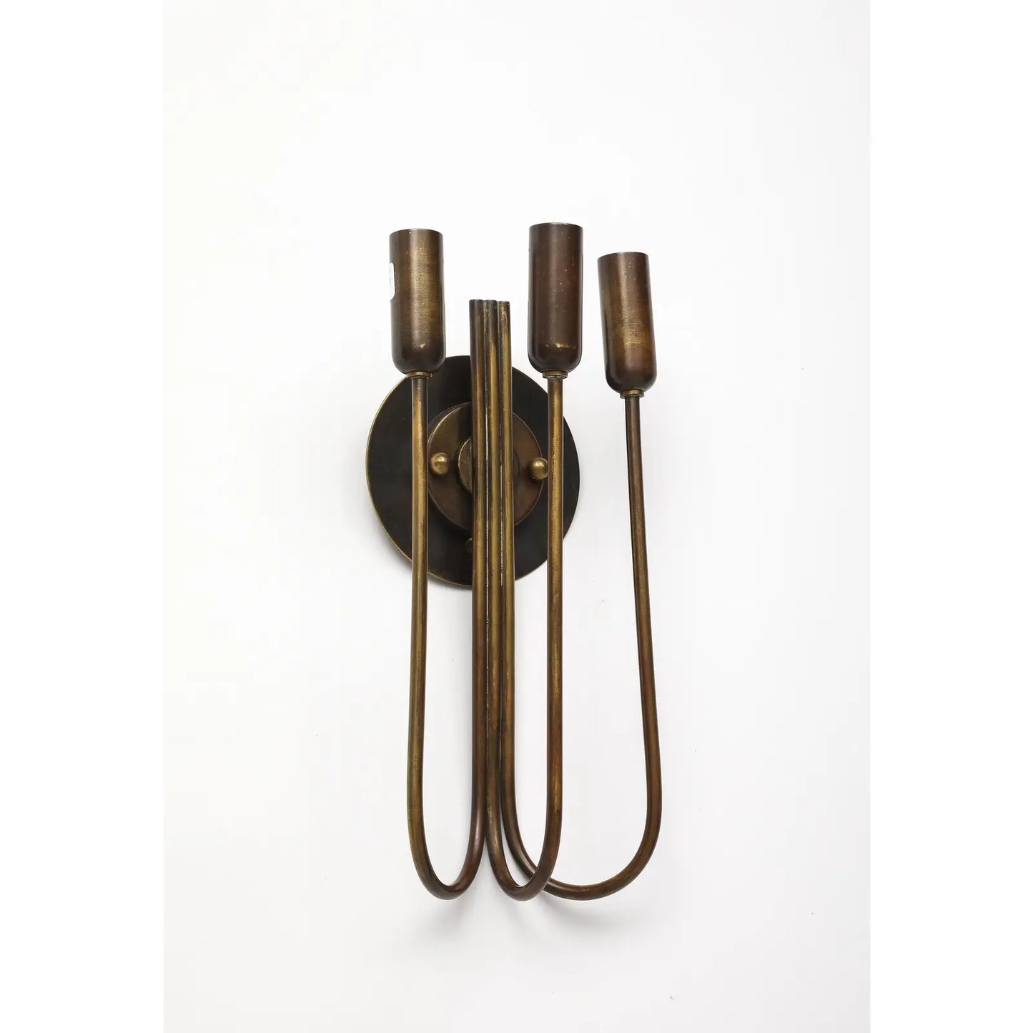 1940s Italian Brass Wall Light