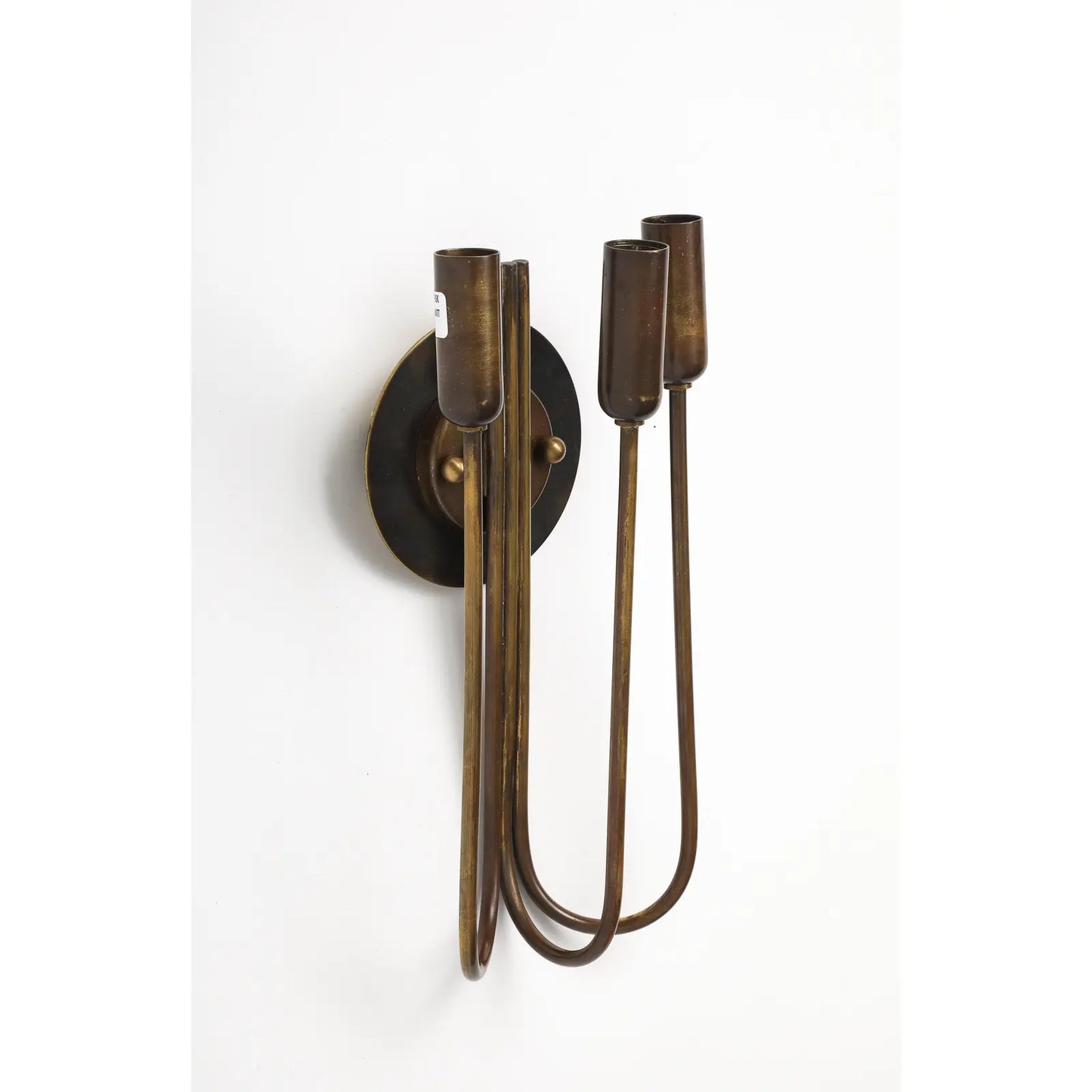 1940s Italian Brass Wall Light
