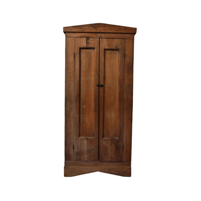 19th Century American Wood Armoire with Original Hardware