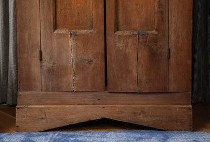 19th Century American Wood Armoire with Original Hardware