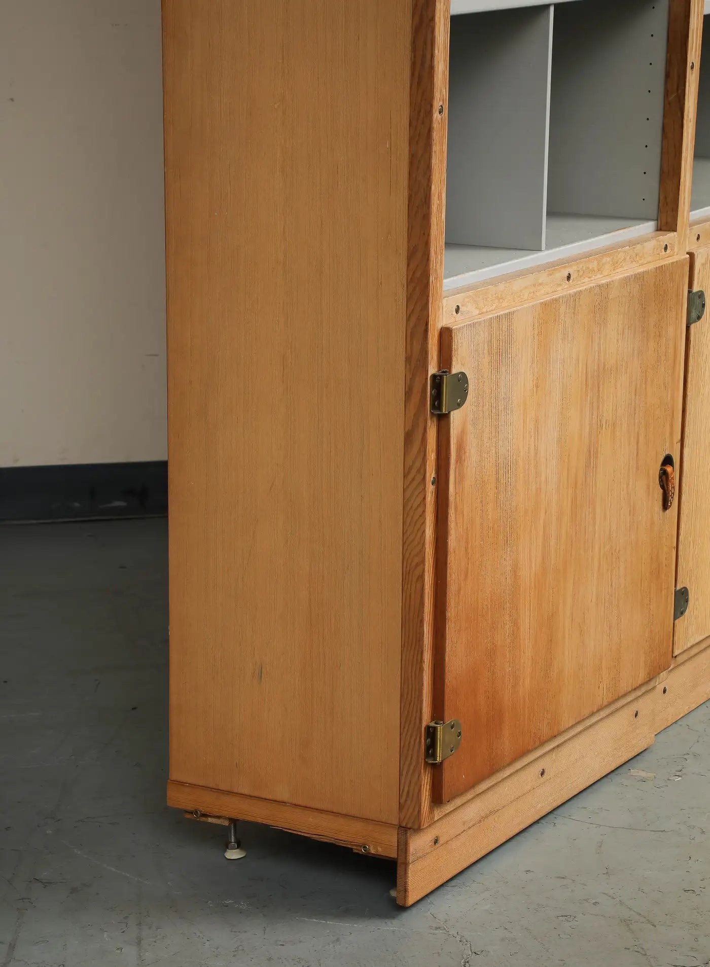 2-Piece Scandinavian Oak Bookcase System by Børge Mogensen, Denmark 1970s