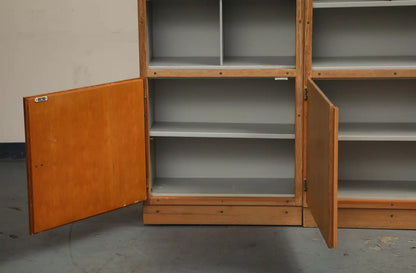 2-Piece Scandinavian Oak Bookcase System by Børge Mogensen, Denmark 1970s