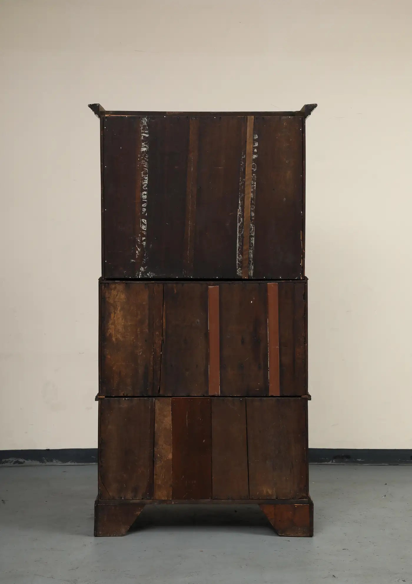 20th Century English Secretaire with Oyster Veneer