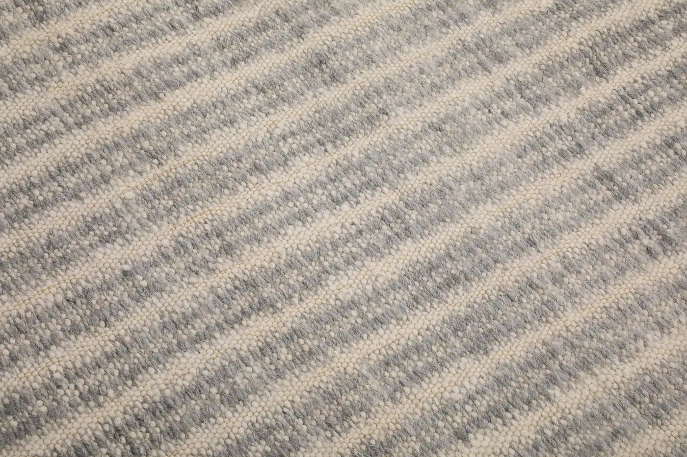Ribbed Mohair Hand-Knotted Area Rug by Ennui Home