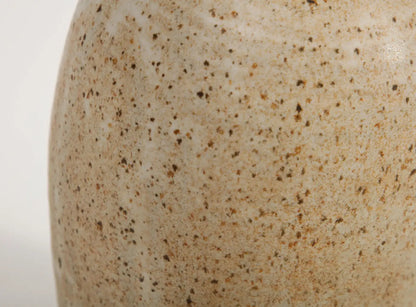 Midcentury American Glazed Pottery Lamp circa 1960