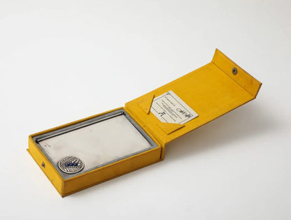 Carlo Buffetti Sterling Silver Address Book With Original Box, C. 1970