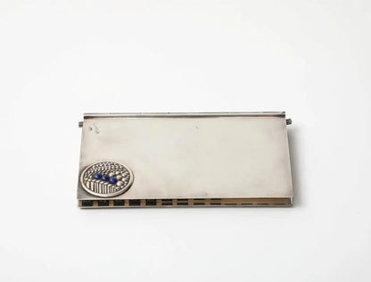 Carlo Buffetti Sterling Silver Address Book With Original Box, C. 1970