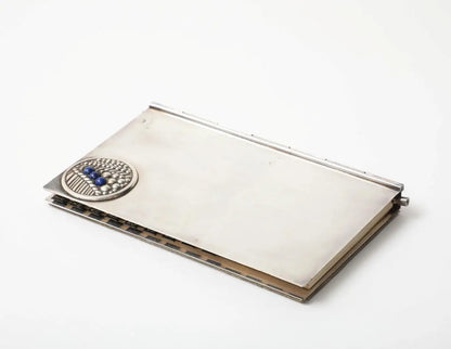 Carlo Buffetti Sterling Silver Address Book With Original Box, C. 1970