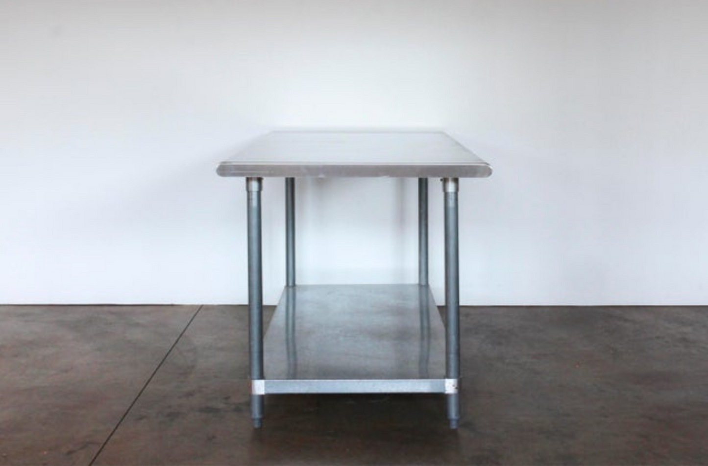 Industrial Style Stainless Steel Metal Work Tables