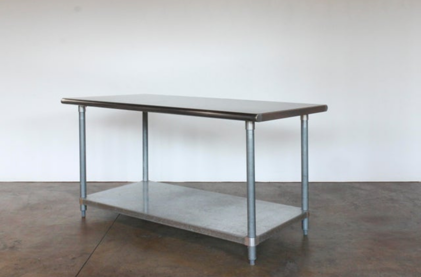 Industrial Style Stainless Steel Metal Work Tables