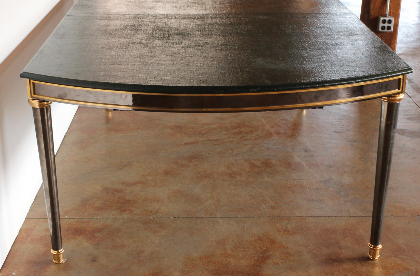 Late 19th/Early 20th Century Neoclassical Style Gilt-Bronze-Mounted Dining Table