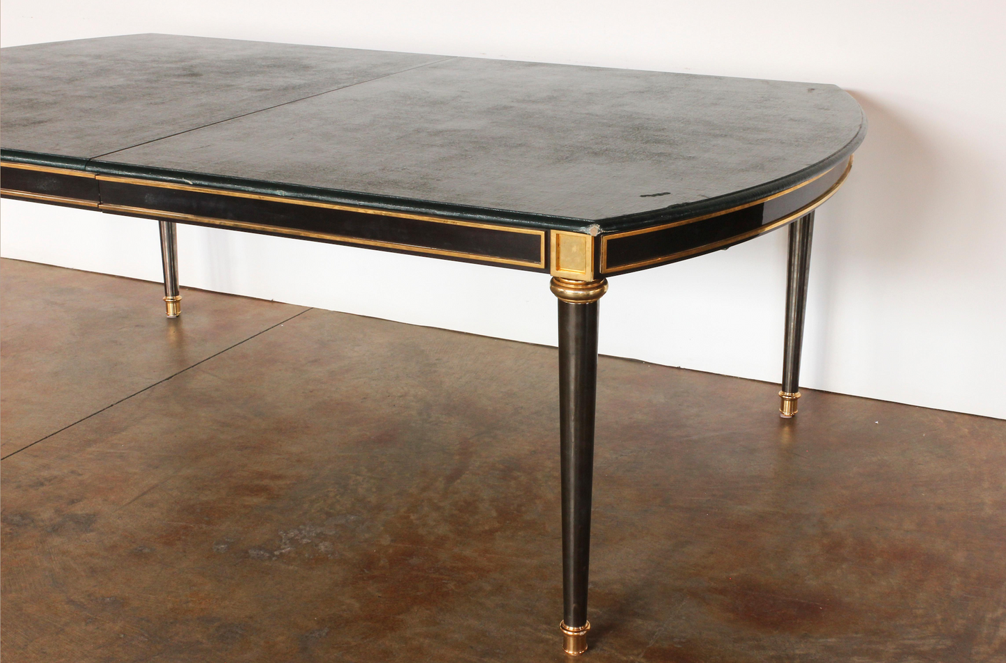 Late 19th/Early 20th Century Neoclassical Style Gilt-Bronze-Mounted Dining Table