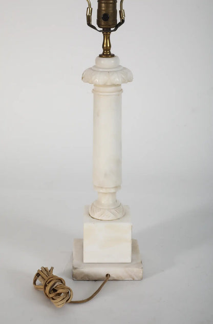 Midcentury Italian Alabaster Table Lamp