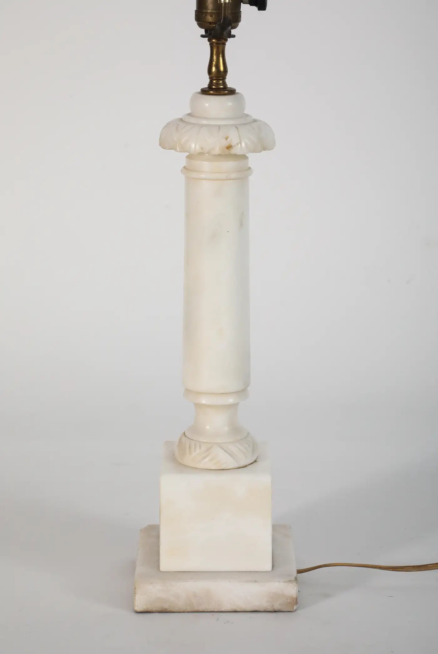 Midcentury Italian Alabaster Table Lamp