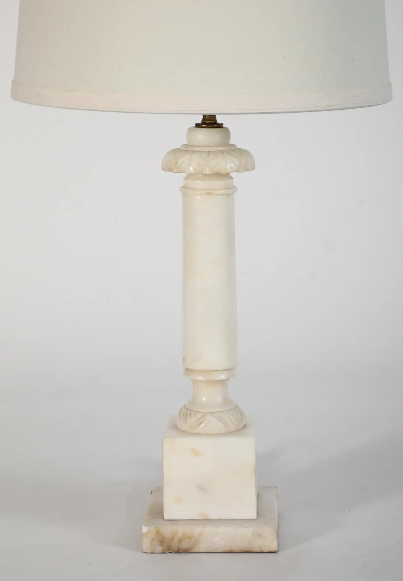 Midcentury Italian Alabaster Table Lamp