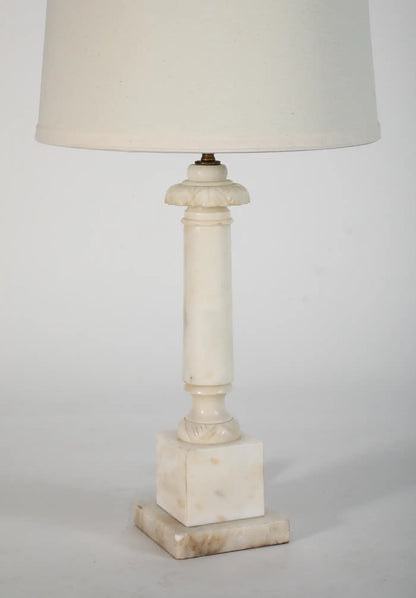 Midcentury Italian Alabaster Table Lamp