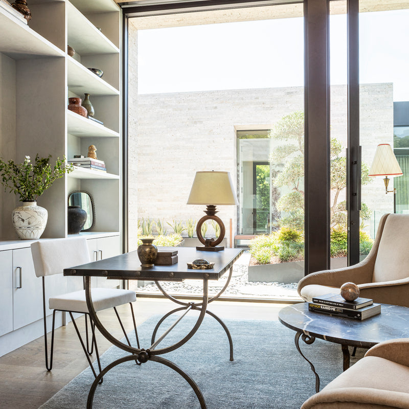 An airy and well-appointed living space by Nate Berkus Associates.