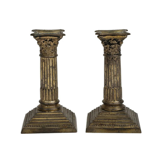 Pair of Goldsmiths & Silversmiths Company Candlesticks