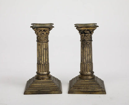 Pair of Goldsmiths & Silversmiths Company Candlesticks