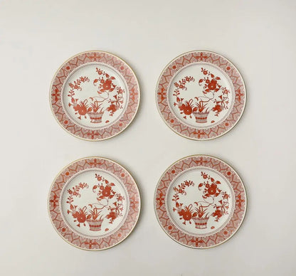 Royal Crown Derby Luncheon Plates, Chandos Pattern, Set of 12