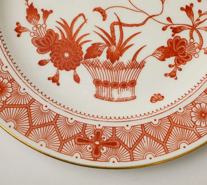 Royal Crown Derby Luncheon Plates, Chandos Pattern, Set of 12