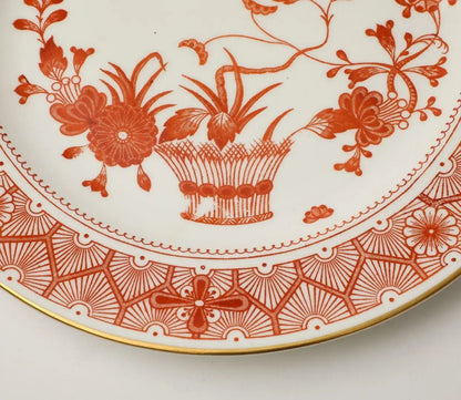 Royal Crown Derby Luncheon Plates, Chandos Pattern, Set of 12