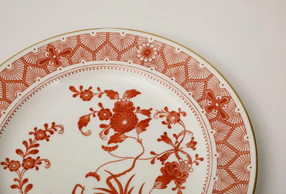 Royal Crown Derby Luncheon Plates, Chandos Pattern, Set of 12