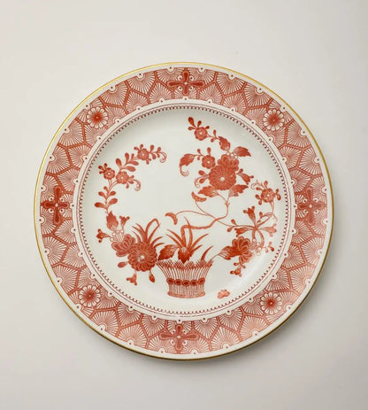 Royal Crown Derby Luncheon Plates, Chandos Pattern, Set of 12