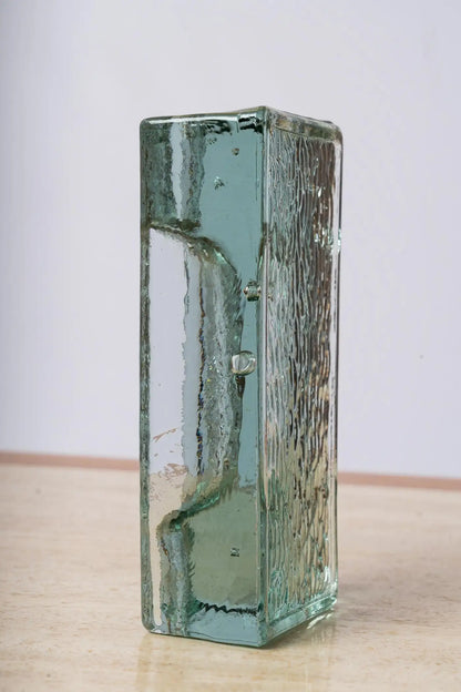Saint Gobain Green Glass Vide Poche, France 1950s
