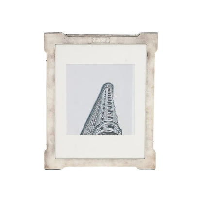 Vintage 20th Century Art Deco Style Sterling Silver Picture Frame