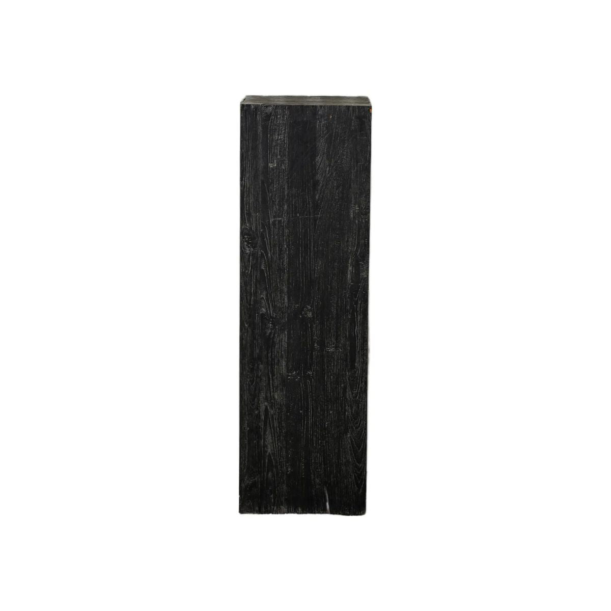 Vintage 20th Century Blackened Oak Pedestal