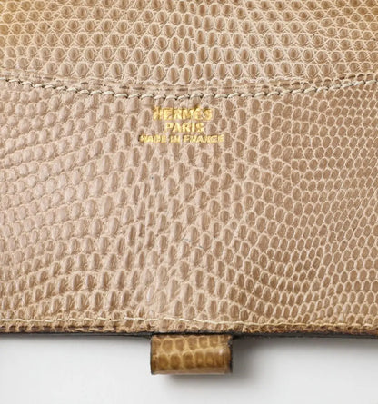 Vintage Midcentury Hermès Lizard Pocket Agenda