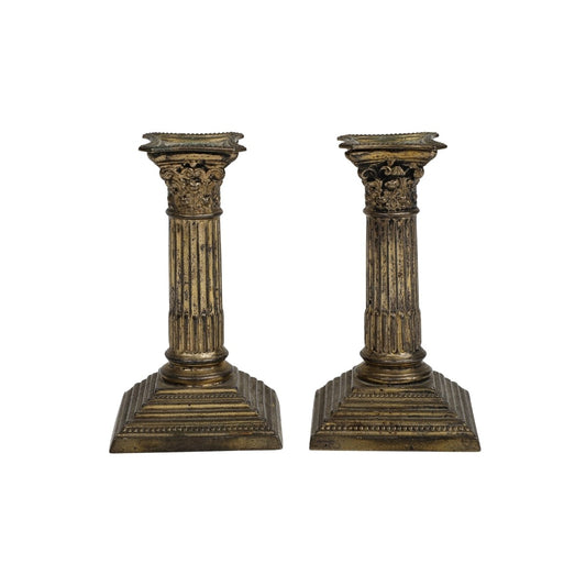 Pair of Goldsmiths & Silversmiths Company Candlesticks