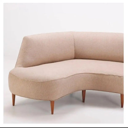 Midcentury Italian Two-Piece Asymmetric Sofa circa 1950