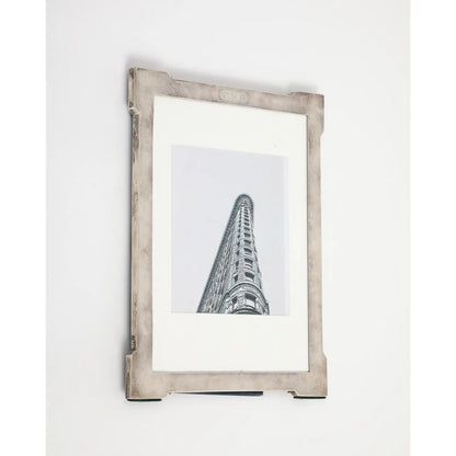 Vintage 20th Century Art Deco Style Sterling Silver Picture Frame